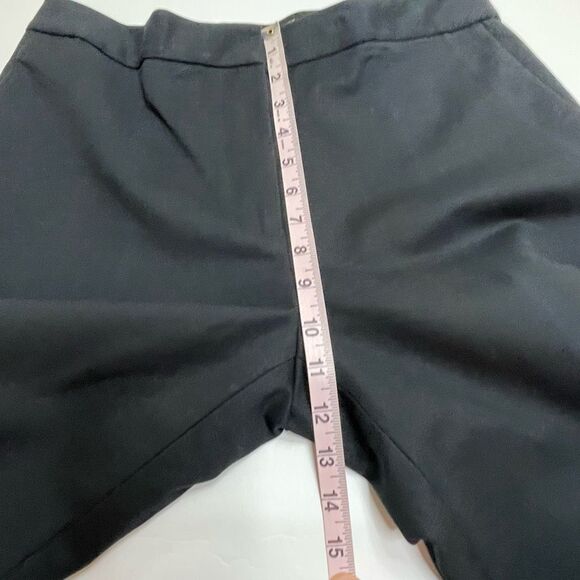 Kate Spade Jackie Bow Cuff Crop Dress Pants Black Size 8 - Picture 5 of 10